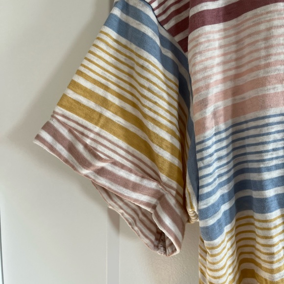 American Eagle striped short sleeve t-shirt, size S - Picture 3 of 6